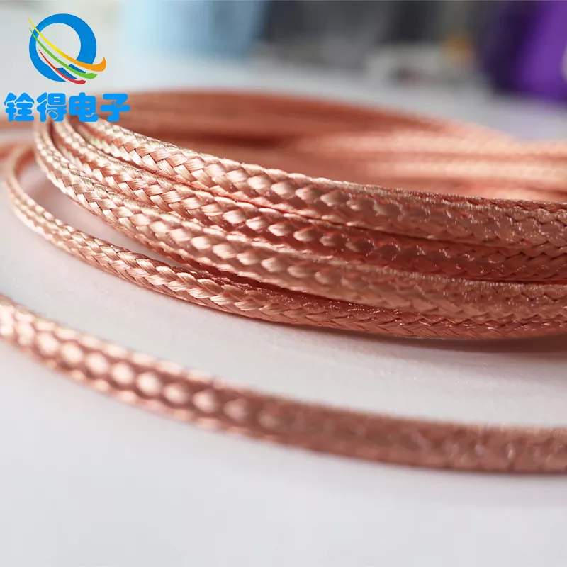 How do you clean copper braids?