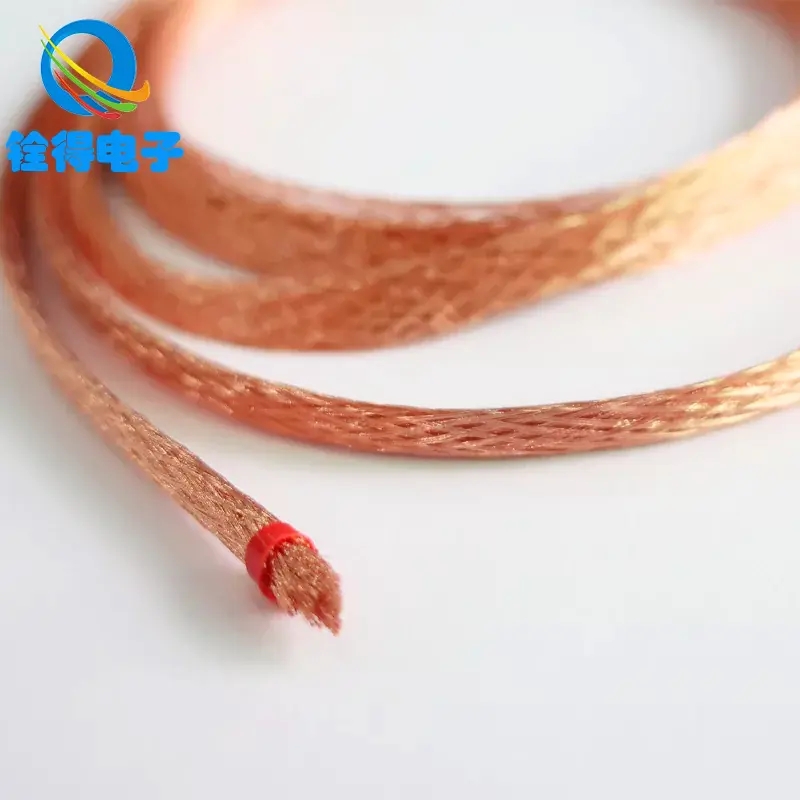 What is the Role of Bare Copper Braided Wire in Electronic Component Connections?